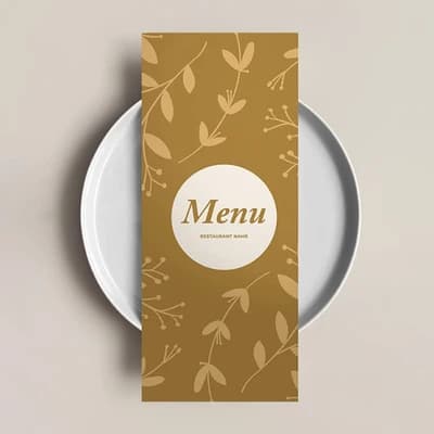 Menu Card