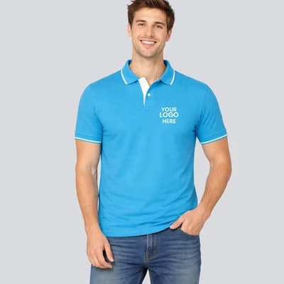 Duo Stripe Polo T-Shirt