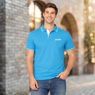 Duo Stripe Polo T-Shirt