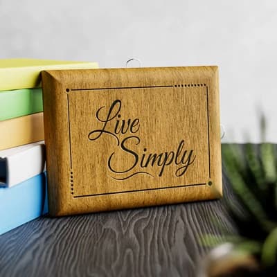 Wooden Plaque