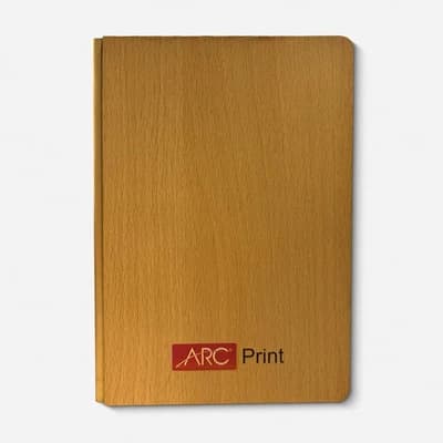 Diary with Wooden Cover