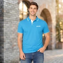 Duo Stripe Polo T-Shirt