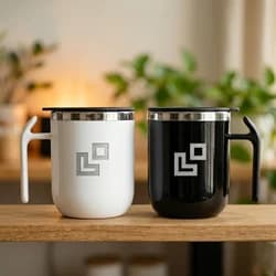 Edge Grip Stainless Steel Mug