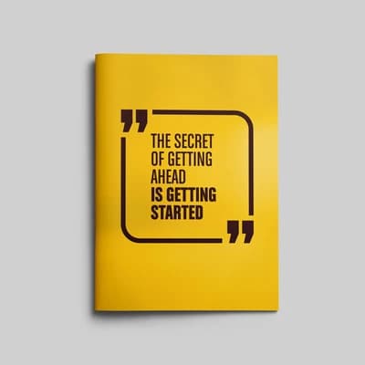 Staple Binding Notebook