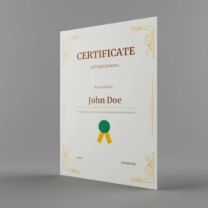 Certificate Design Template
