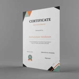 Certificate Design Templates