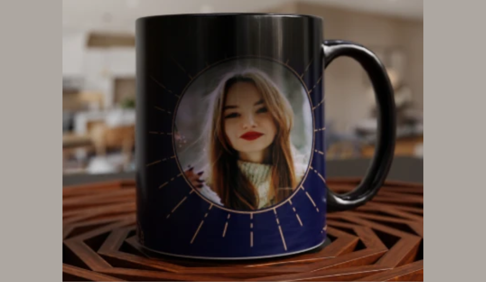 Magic Mug with Photo for girlfriend