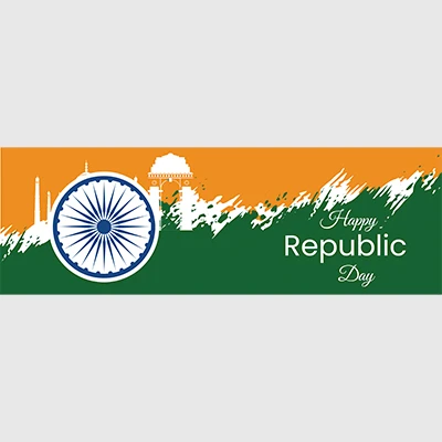customised banner for republic day 2024