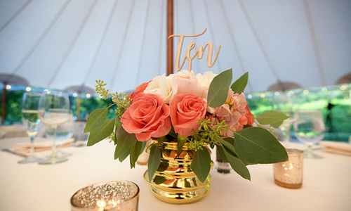 Flower Centerpieces to decorate for birthday celebration