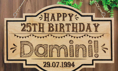 Personalized Wooden Signs for birthday parties