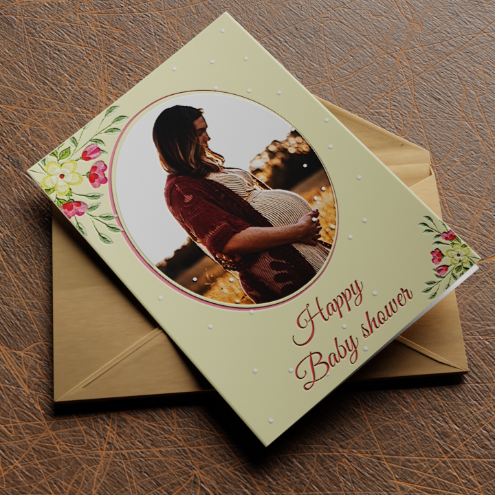 bulk photo printed greeting card