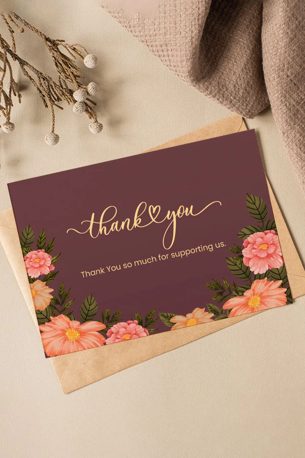 Thank You Card