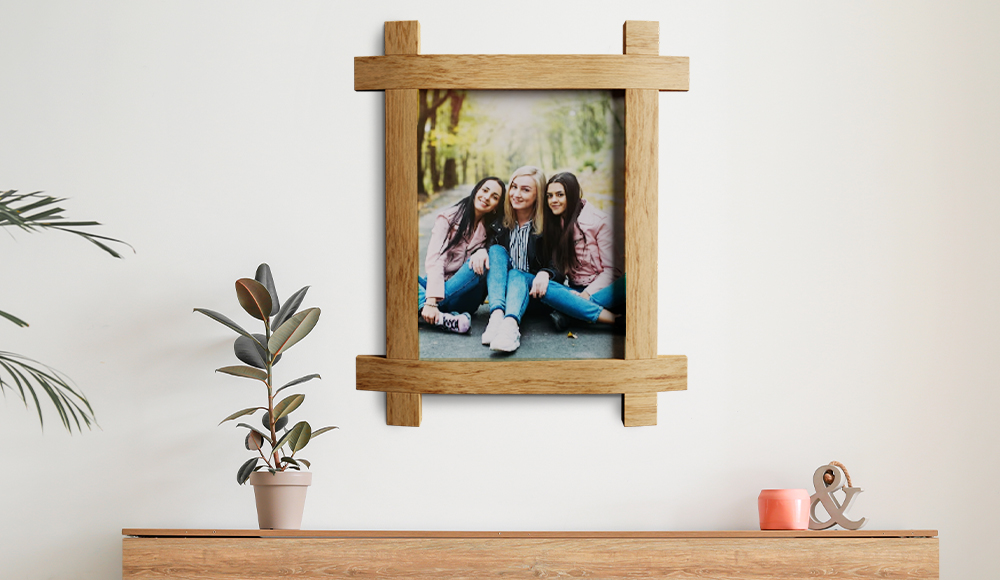 Personalized Wooden Photo Frame: Friendship Day Unique Gift Ideas