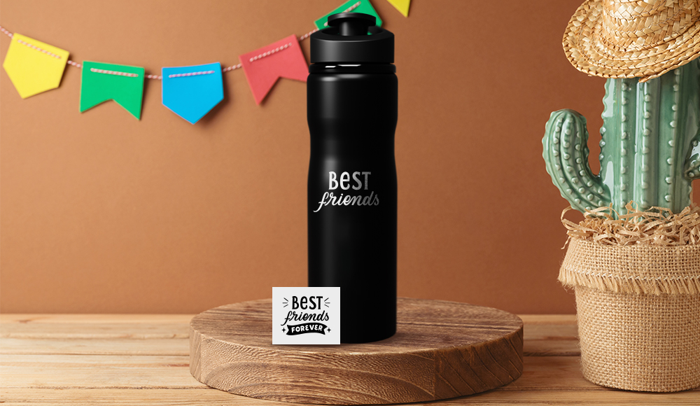 Customized Water Bottle: Gift Ideas for Friendship Day
