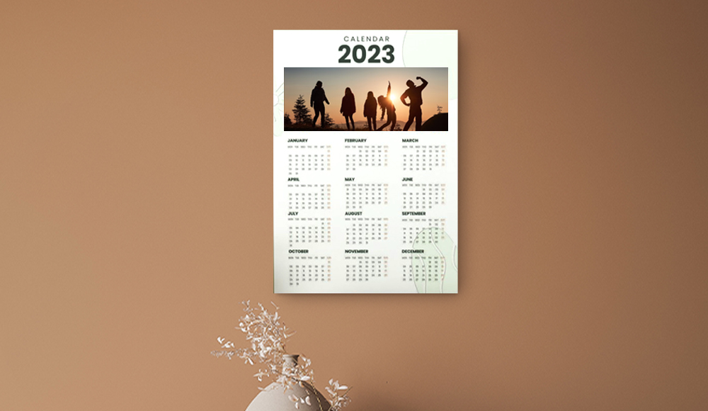 Customized Photo Calendar