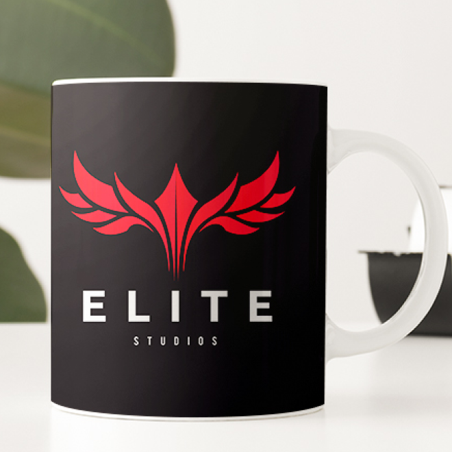 logo printed coffee mug