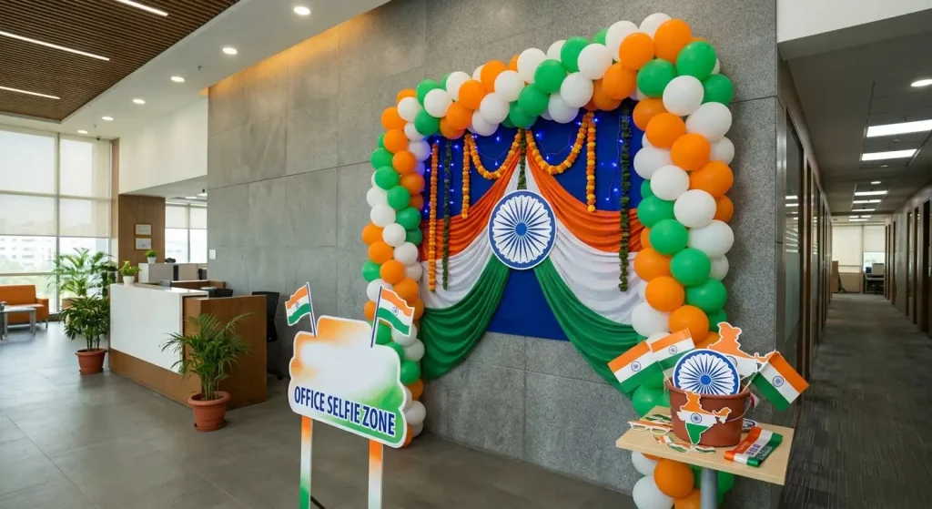 Tricolor Selfie Corner