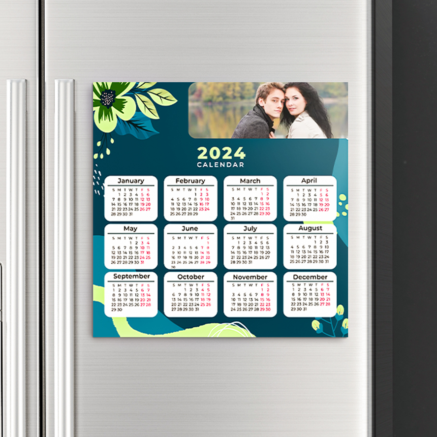 magnetic calendar 2024