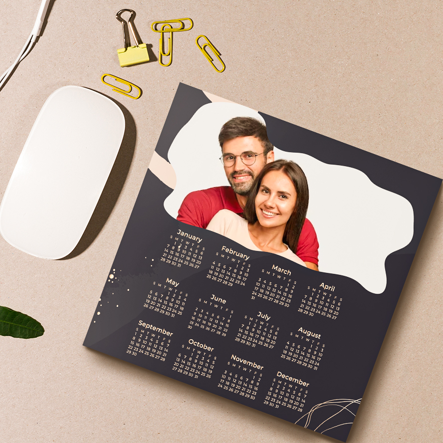 mousepad calendar 2024