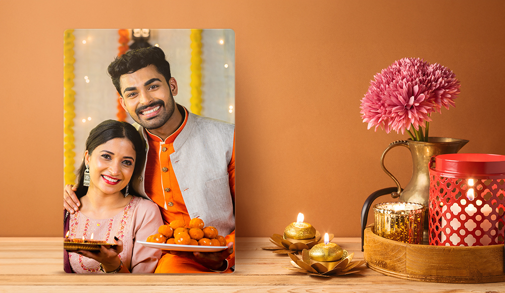 Photo Plaques for corporate diwali gift ideas
