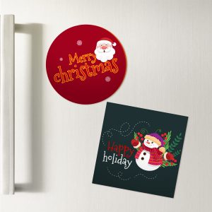 csutom fridge magnet for christmas