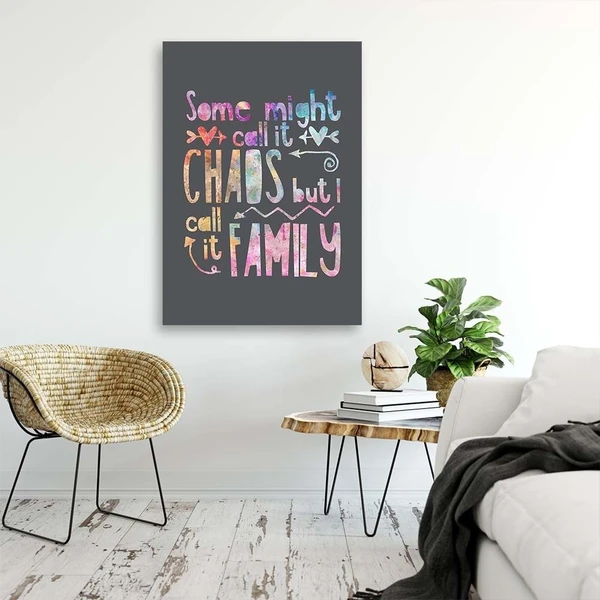 Family - colourful lettering - Andrea Haase