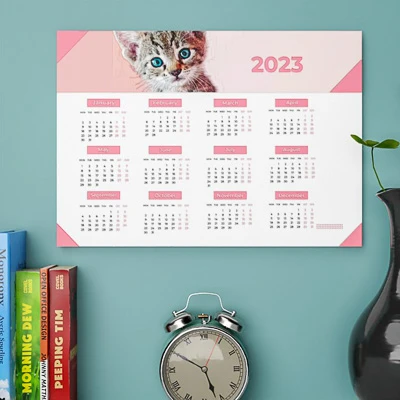 Calendar Designed for Pet Lovers