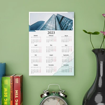 Sleek and Professional Calendar for Corporate