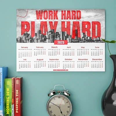 Calendar Design Inspire with Quotes