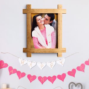 wooden photo frame