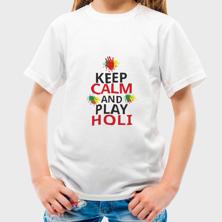 holi t-shirt for kids