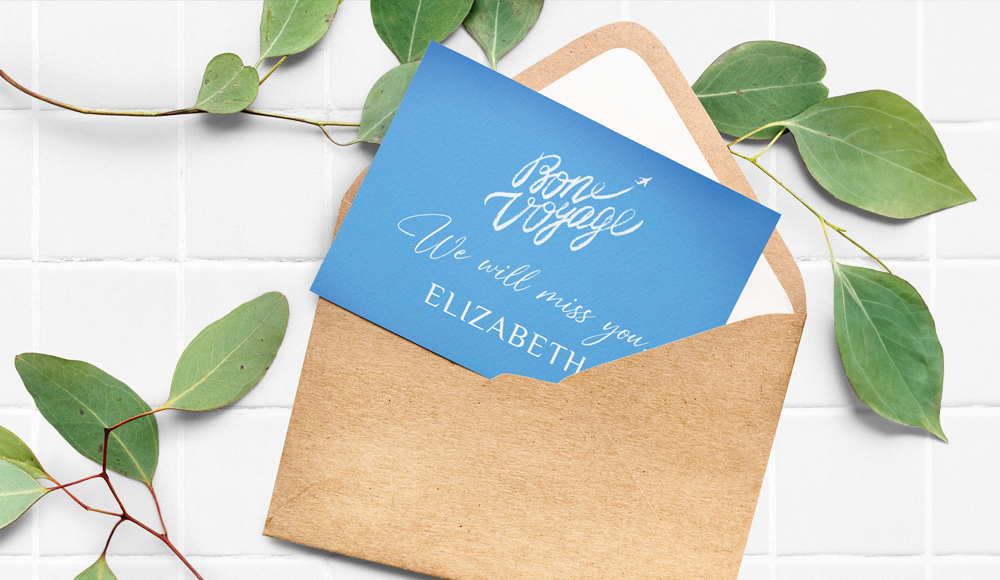 Farewell Invitation Card