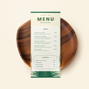 Menu Card