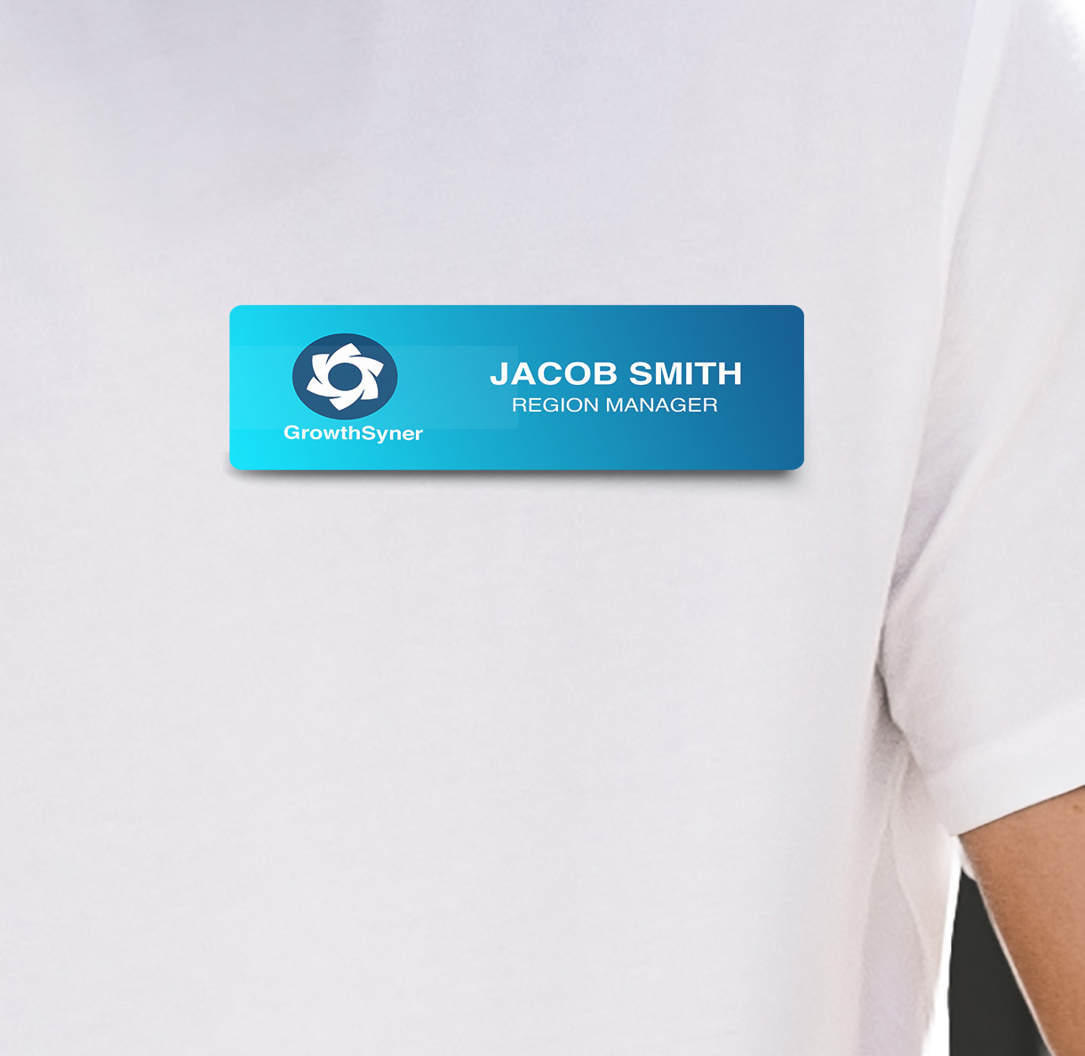 NAME BADGE -MAGNET