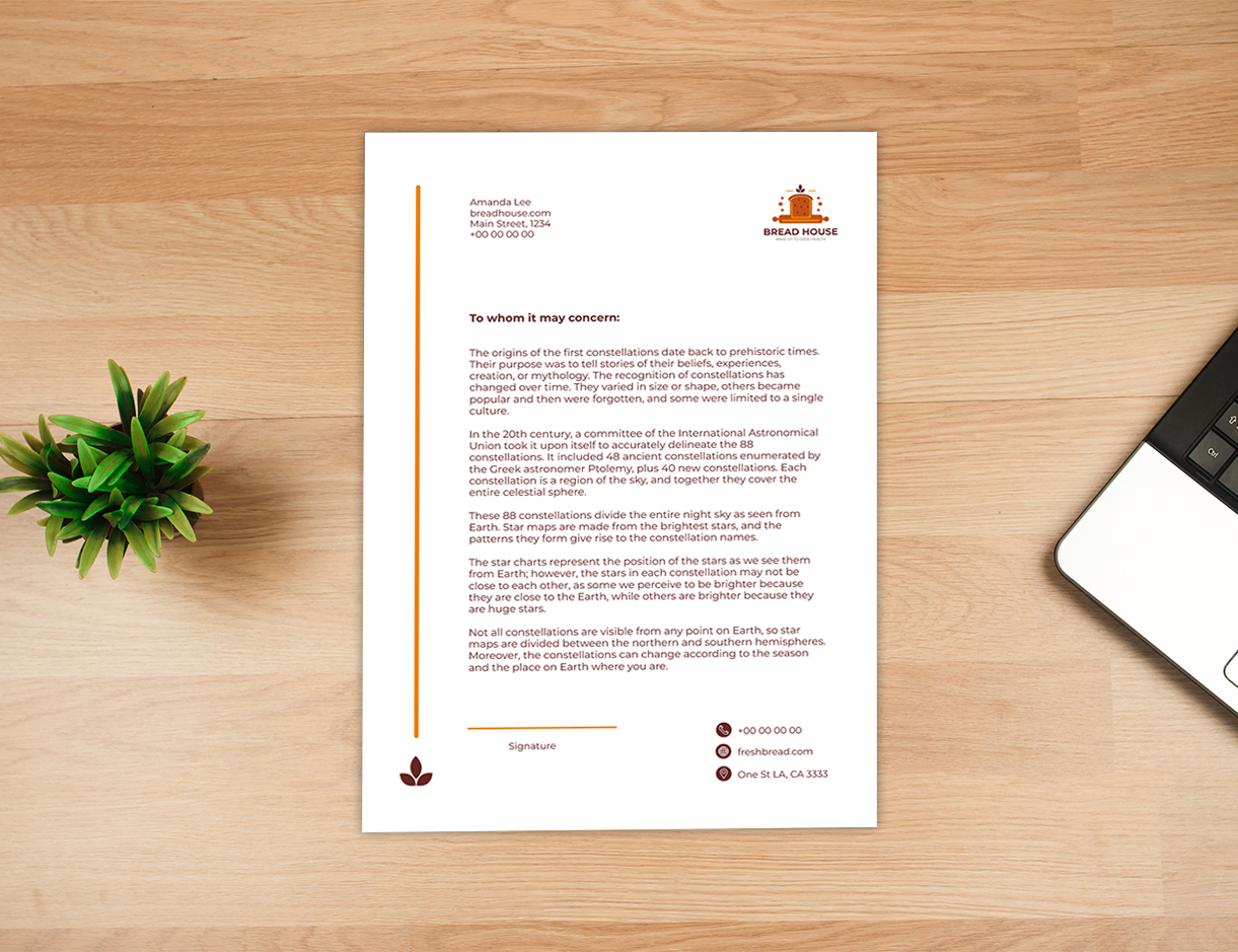letterhead