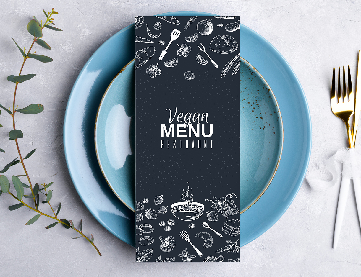menu card