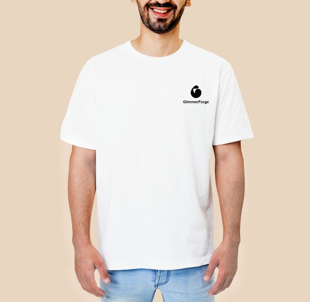 round tshirt printing