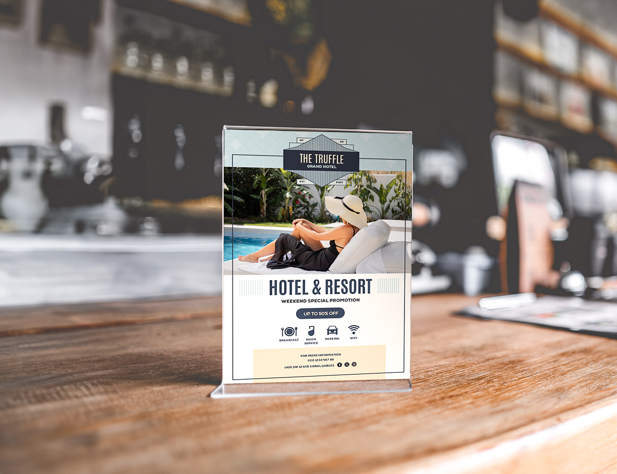 tent card
