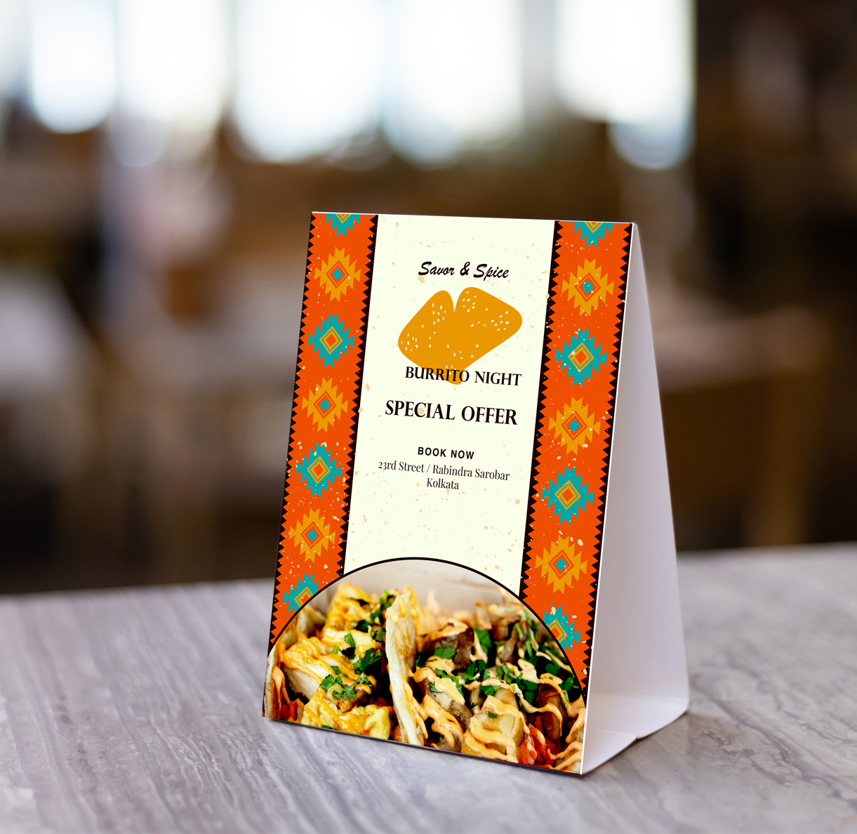 tent card