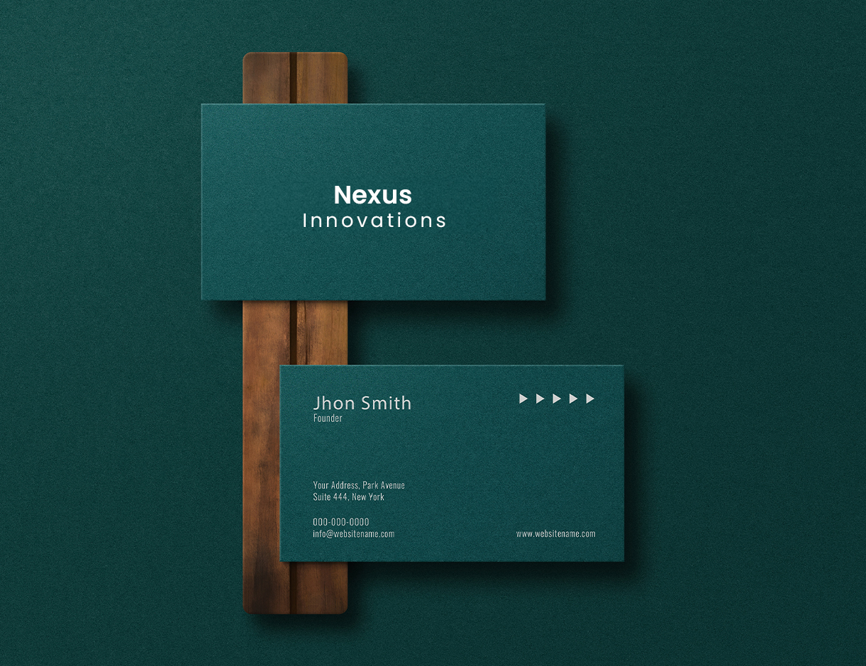 visiting card