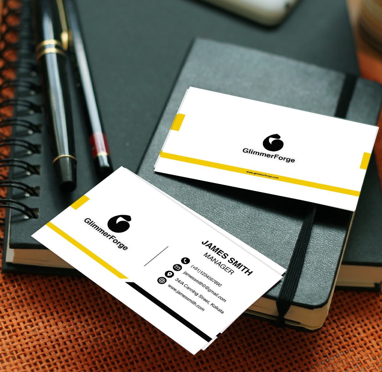 visiting cards