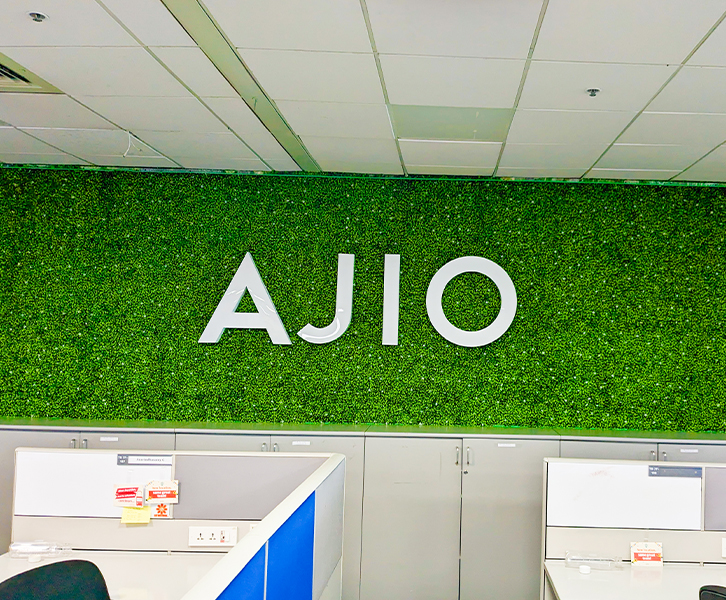 ajio signage