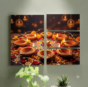Split Canvas gallery wraps for Diwali gift