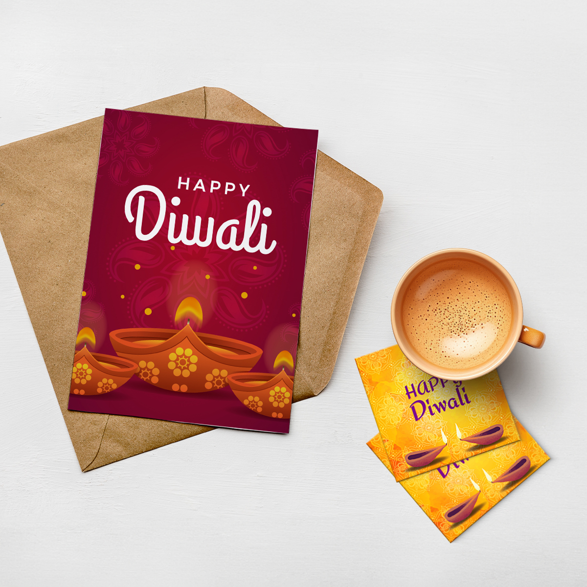Coasters and Greeting cards