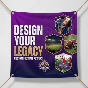 Custom Football banner