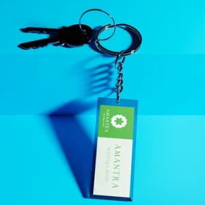 custom printed keychains with logo and text