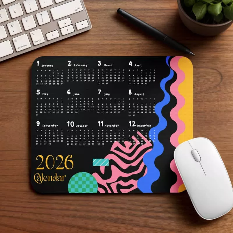 Mousepad calendar