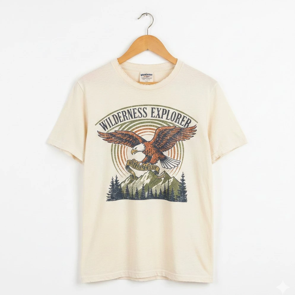 Vintage Style T-shirt Design Ideas