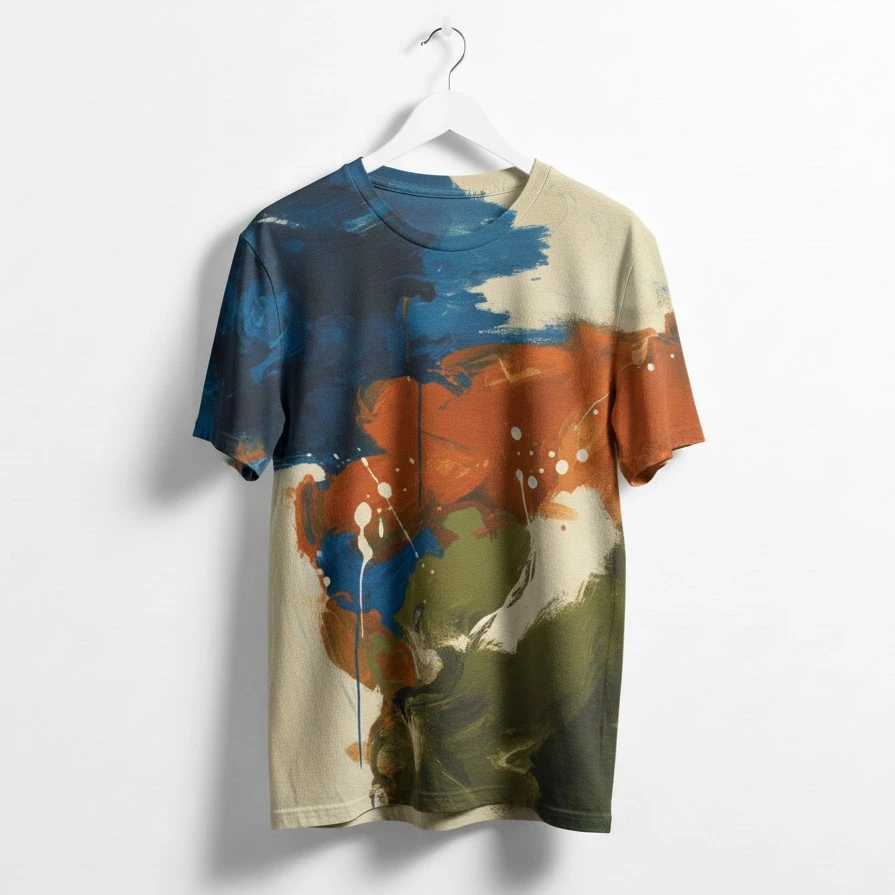 Abstract Art T-shirt Design Ideas