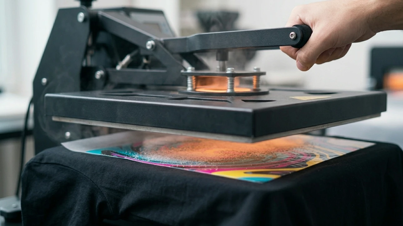 Step 5 Heat press the design onto the garment